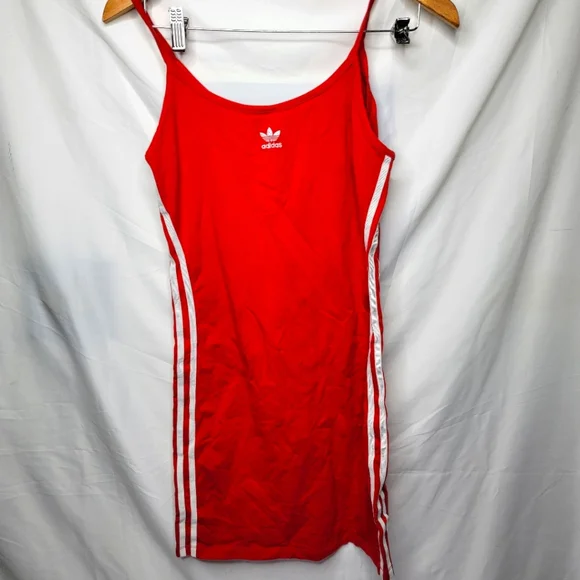 adidas Dresses Adidas Original Spaghetti Strap Dress Red
